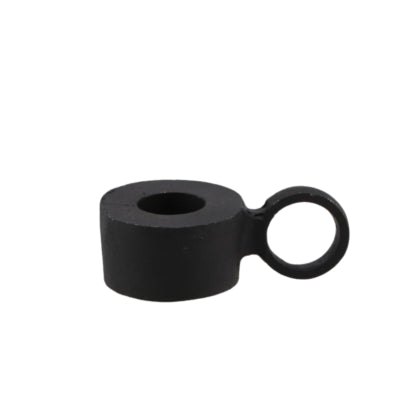 Daan kromhout kandelaar dobra metaal zwart 9 cm | 24 stuks