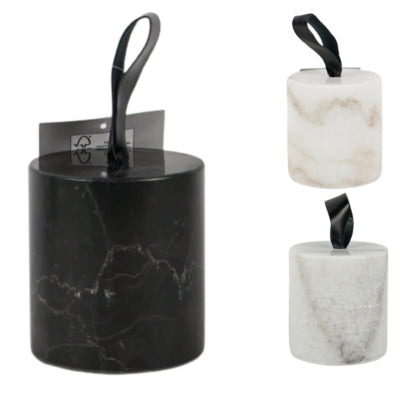 Deurstopper marmer 9 cm 3 assorti | 12 stuks