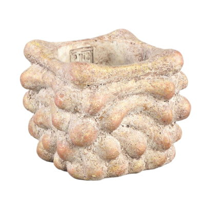 Ptmd bloempot drew s crème 14 cm | 12 stuks