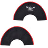 Folat piraten hoed vilt zwart 47 cm | 12 stuks