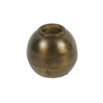 Daan kromhout kandelaar dobra sphere messingkleurig 5,7 cm | 12 stuks