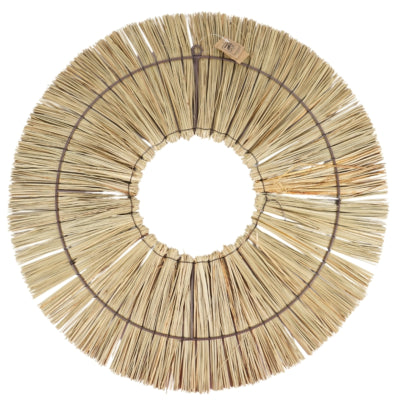 Wanddecoratie boho riet naturel 58 cm | 10 stuks