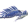 Daan kromhout kunsttak palm leaf zijde blauw 150 cm | 6 stuks