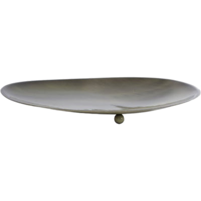 Dienblad olaf metaal groen 26,5 cm | 24 stuks