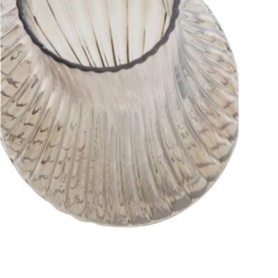 Bepurehome vaas toot rookglas 34 cm | 3 stuks