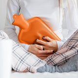 Relaxdays warmwater kruik oranje 2 l | 6 stuks - afbeelding 2