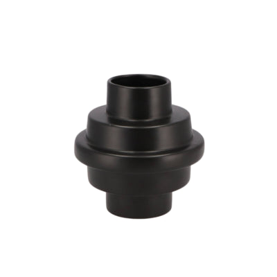 Daan kromhout vaas stairs zwart 20 cm | 4 stuks