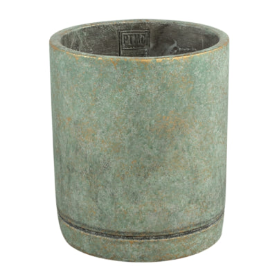 Ptmd bloempot vik m cement groen 20 cm | 6 stuks