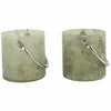Theelichthouder pete glas 10,5 cm 2 assorti | 16 stuks