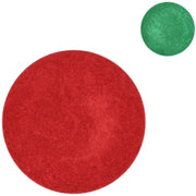 Daan kromhout decoratiebord melamine shine groen rood 33 cm 2 assorti | 12 stuks - afbeelding 1