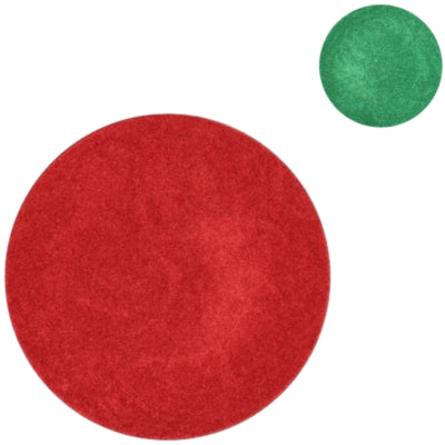 Daan kromhout decoratiebord melamine shine groen rood 33 cm 2 assorti | 12 stuks