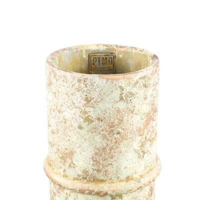 Ptmd bloempot werix crème l 24 cm | 6 stuks