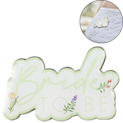 Ginger ray badge bride to be 5 cm | 30 stuks