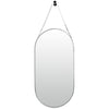 Len-fra wandspiegel miami ii zilverkleurig 50 x 100 cm | 2 stuks