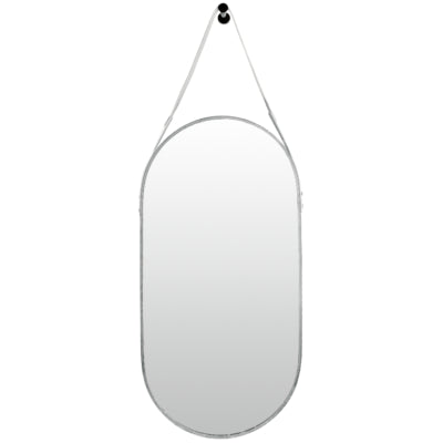 Len-fra wandspiegel miami ii zilverkleurig 50 x 100 cm | 2 stuks