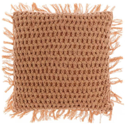 Unique living kussen tufo camel 45 x45 cm | 6 stuks