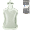 Relaxdays warmwater kruik lichtgroen 2 l | 6 stuks