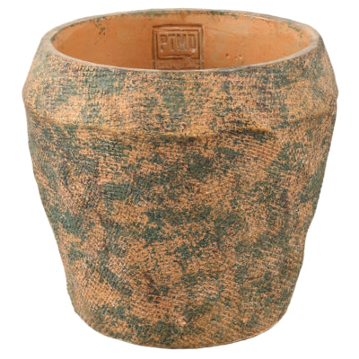 Ptmd bloempot lourdes geel groen 19 cm | 8 stuks
