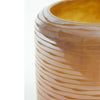 Light living light en living vaas bowie glas bruin 14 cm | 4 stuks