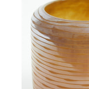 Light living light en living vaas bowie glas bruin 14 cm | 4 stuks - afbeelding 2