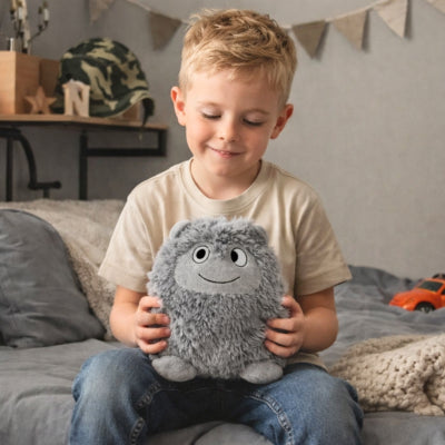 Knuffel monster johnny pluche 30 cm | 4 stuks