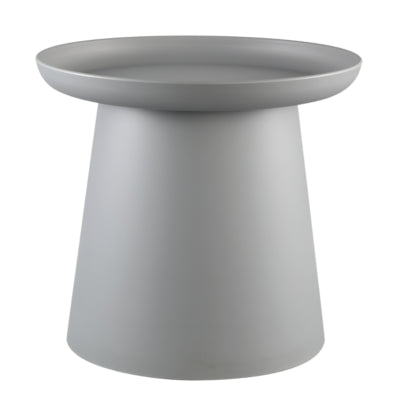 Ptmd bijzettafel nicca grijs 50 cm | 2 stuks