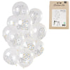 Folat ballonnen origami cijfer 2 jaar 30 cm set van 12 | 24 stuks