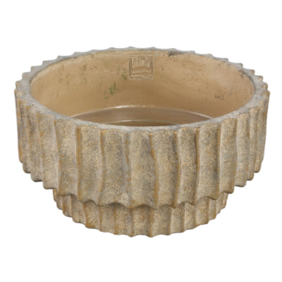 Ptmd schaal mitty l bruin 30 cm | 2 stuks