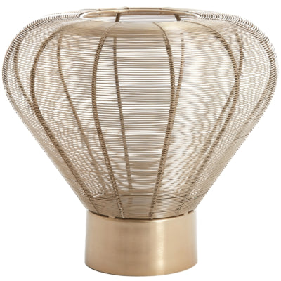 Light living light en living theelichthouder mealynn goudkleurig 33 cm | 2 stuks