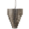 Ptmd hanglamp ceylin zilverkleurig 51 cm | 2 stuks