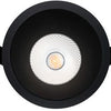 Enzo profolux led downlighter zwart reflector 6w 3000k dimbaar - led2460