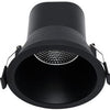 Enzo profolux led downlighter zwart reflector 6w 4000k dimbaar - led2470
