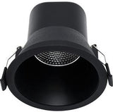 Enzo profolux led downlighter zwart reflector 6w 4000k dimbaar - led2470 - afbeelding 1