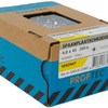 Proftec spaanplaatschroef vz pk pz2 4.0x45 | 200 stuks - 5203.01.25801
