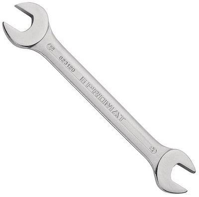 Promat tecwerk dubbele steeksleutel | 17 x 19 mm lengte 221 mm | verchroomd - 4000823120