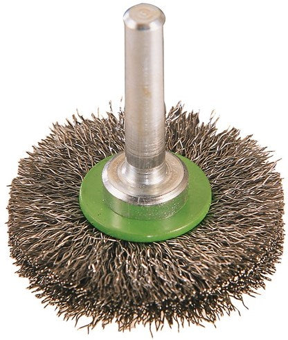 Promat tecwerk ronde borstel | d. 80 mm draaddikte 0,3 mm | rvs 19 mm | 12000 min-¹ - 4000841128