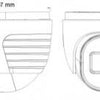 Provision dome-camera hd 2.0mpix model kogel vaste lens 7900445