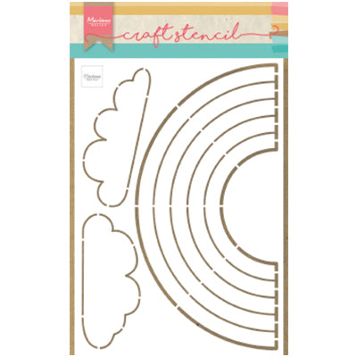 Marianne design • craft stencil rainbow