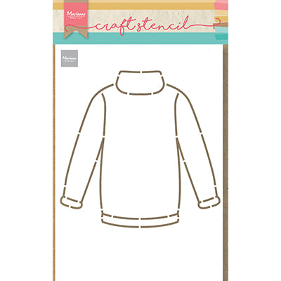Marianne design • craft stencil trui