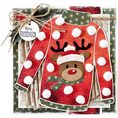Marianne design • craft stencil trui