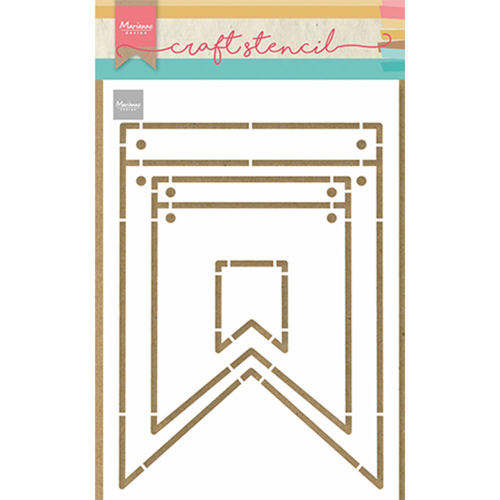 Marianne design • craft stencil banners
