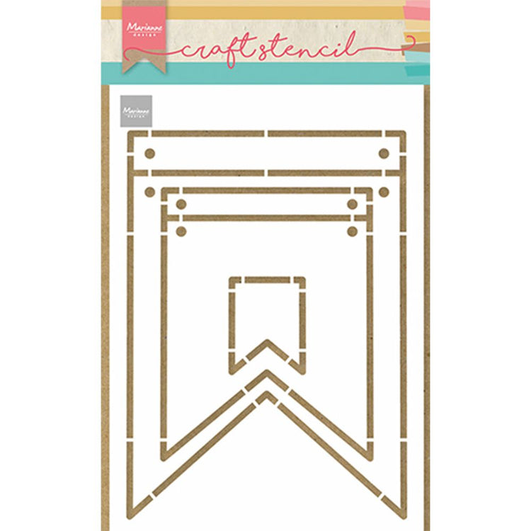 Marianne design • craft stencil banners