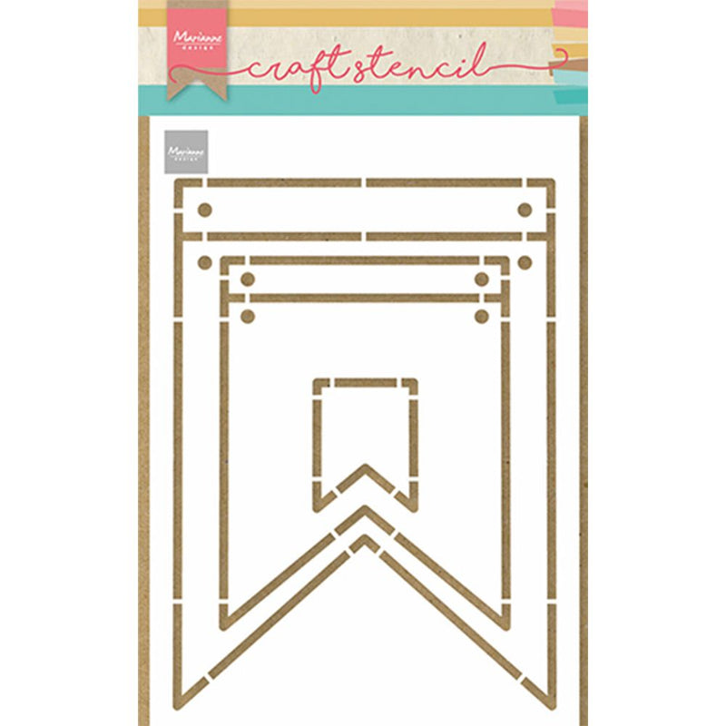 Marianne design • craft stencil banners