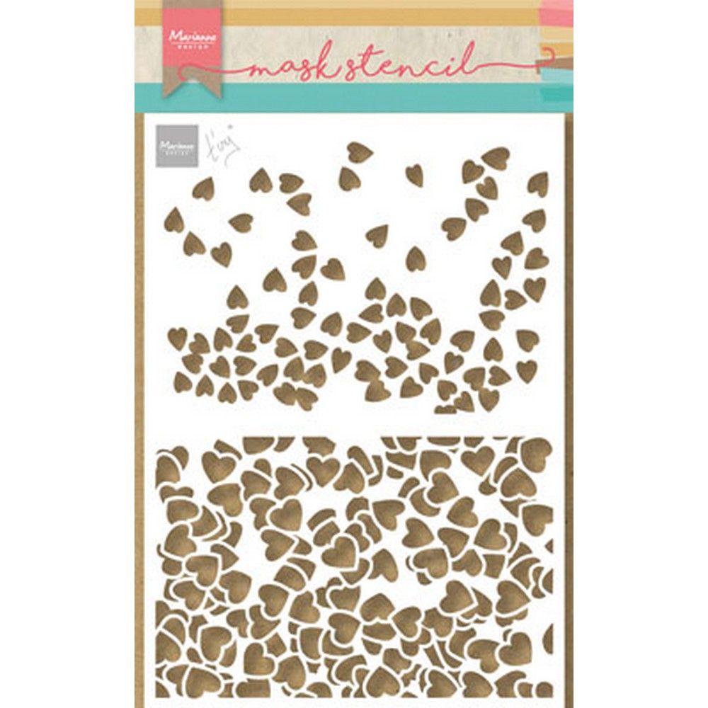 Marianne design • mask stencil tiny's harten