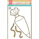 Marianne design • craft stencils candy bag by marleen - afbeelding 1