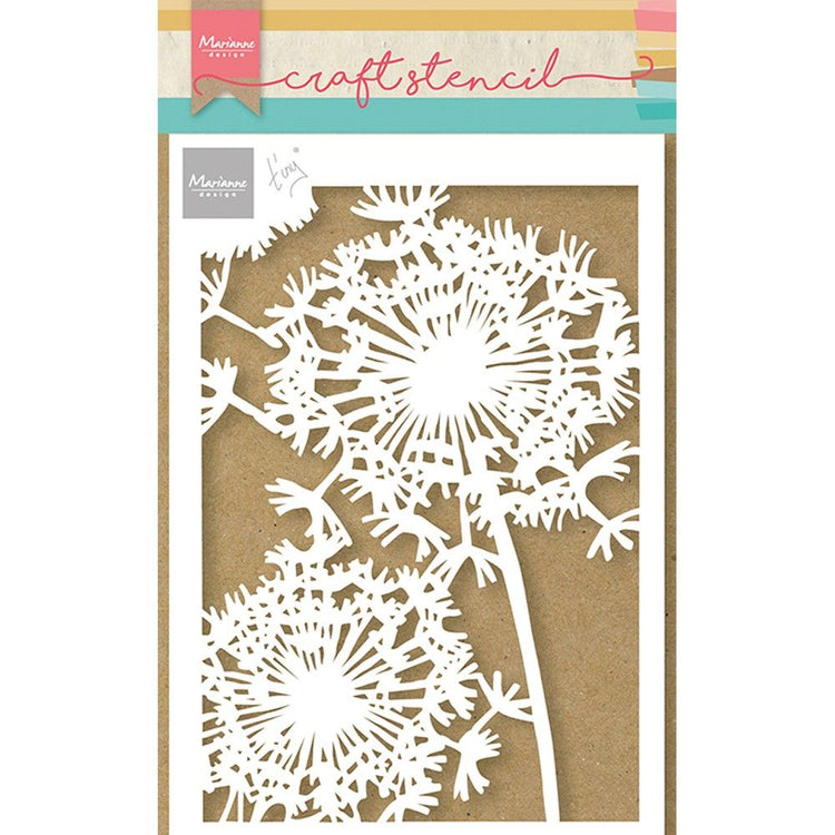 Marianne design • mask stencil tiny's blowball