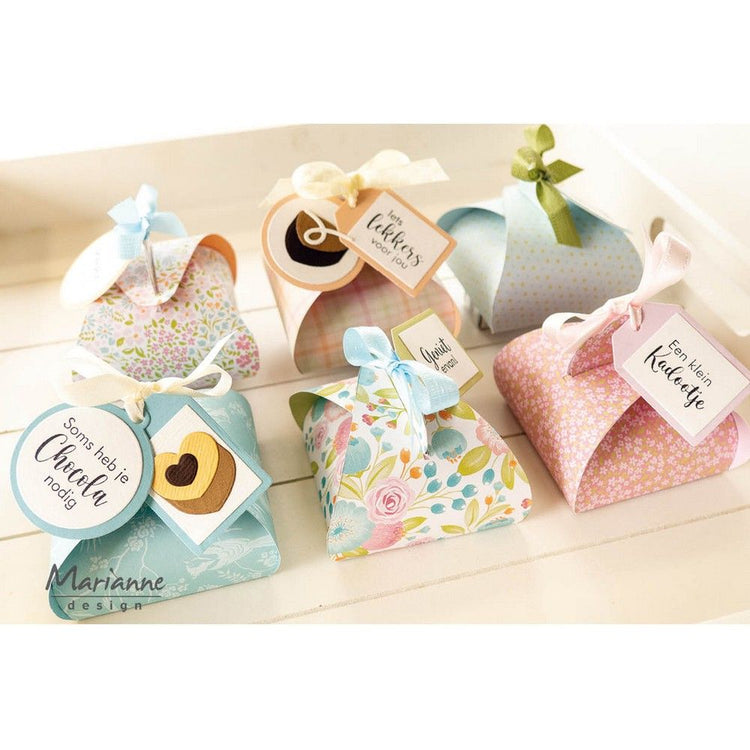 Marianne design • craft stencils bonbon box