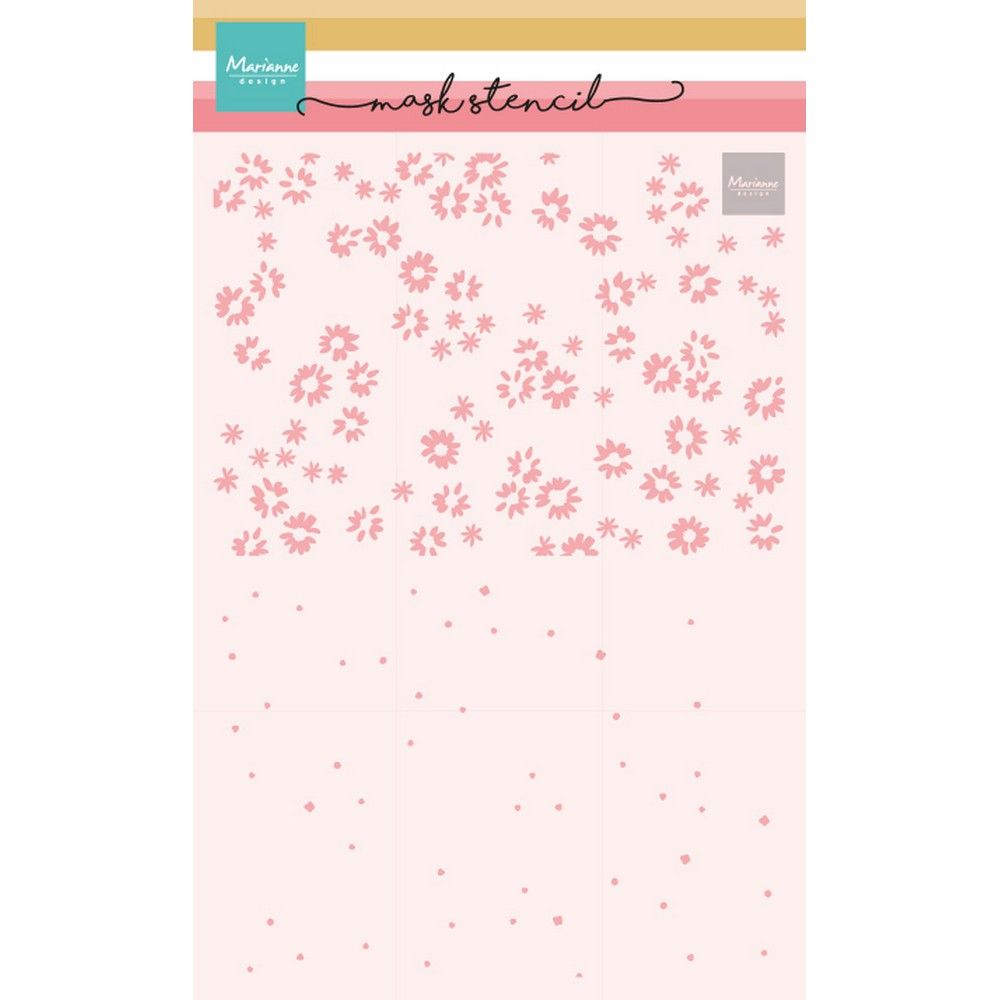 Marianne design • mask stencil 2 layer daisies