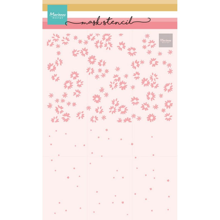 Marianne design • mask stencil 2 layer daisies