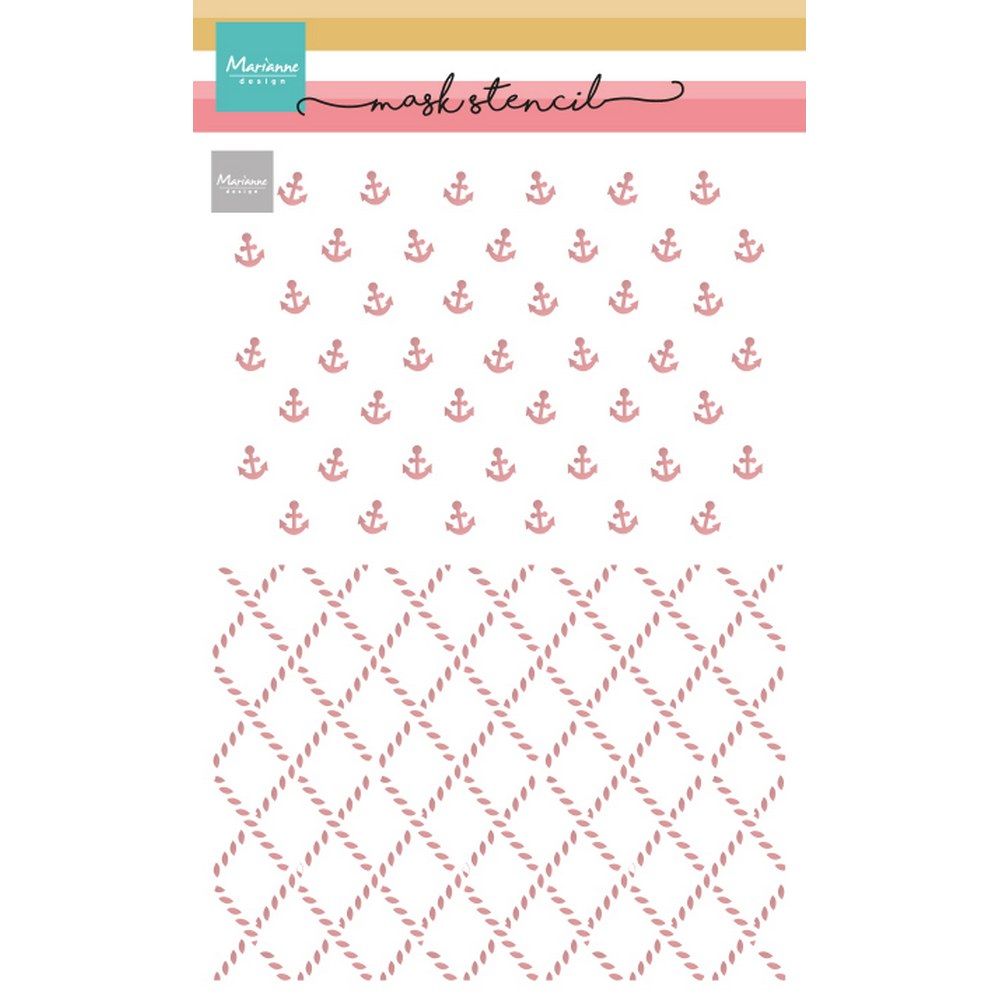Marianne design • mask stencil 2 layer nautical